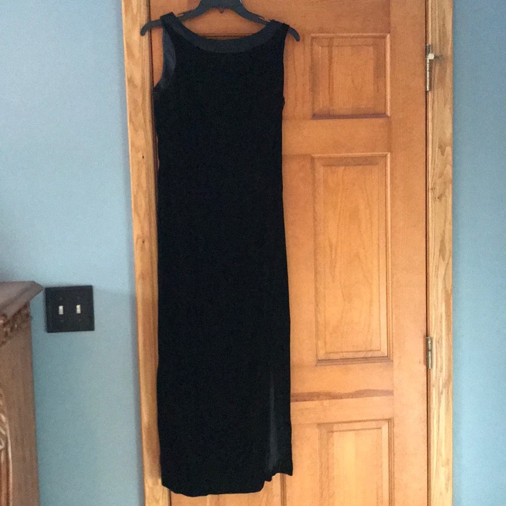 Black cocktail dress